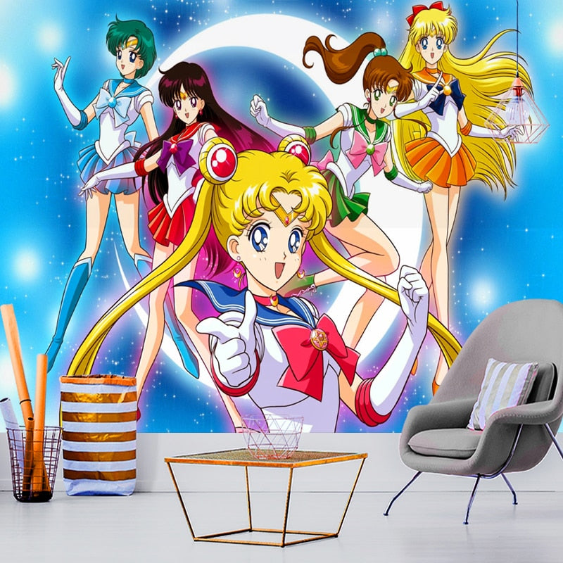Sailor Moon Characters Tapestry Sailor Moon