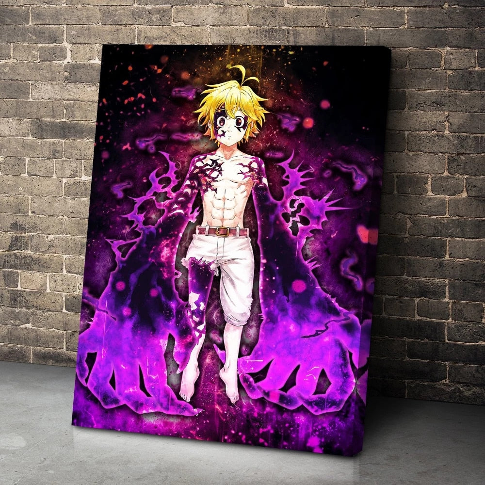 Meliodas Painting The Seven Deadly Sins