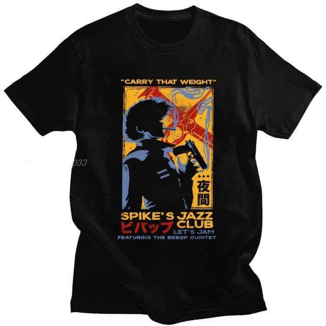 Spike's Jazz Club T-Shirt Cowboy Bebop