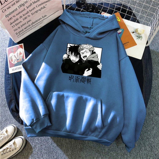 Yuji Itadori x Megumi Fushiguro Hoodie Jujutsu Kaisen