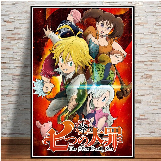 The Seven Deadly Sins Poster The Seven Deadly Sins