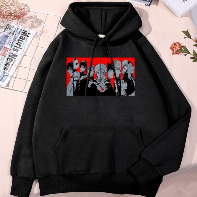 Jujutsu Kaisen Characters Hoodie Jujutsu Kaisen