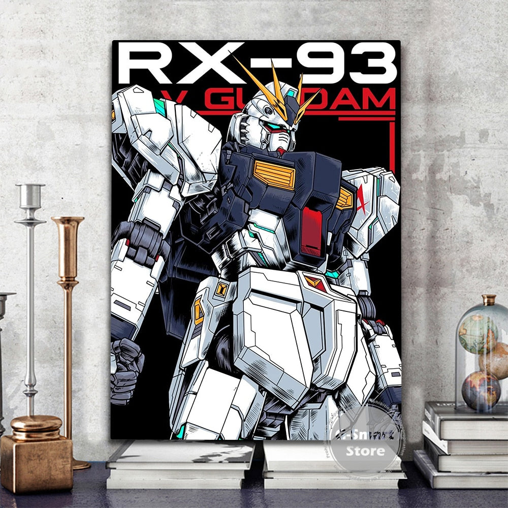 Gundam RX-93 v Poster Gundam