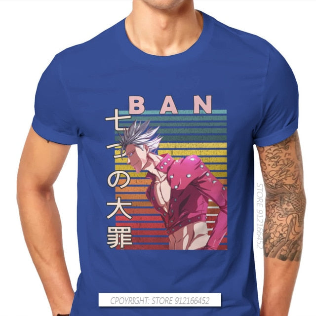 Ban Colorful T-Shirt The Seven Deadly Sins