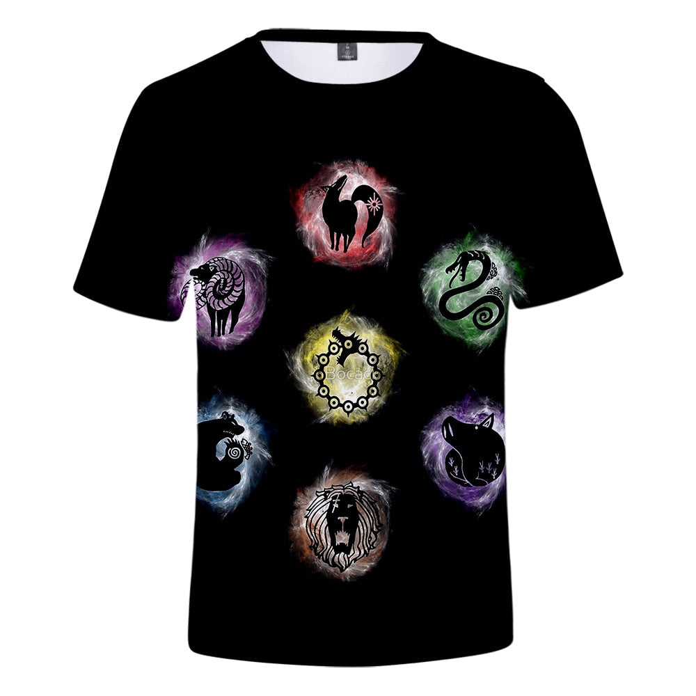 The Seven Deadly Sins T-Shirt The Seven Deadly Sins